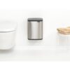 Brabantia Bo Afvalemmer, 7L - Matt Steel  Fingerprint Proof