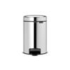 Brabantia Pedaalemmer Newicon 3L brilliant staal