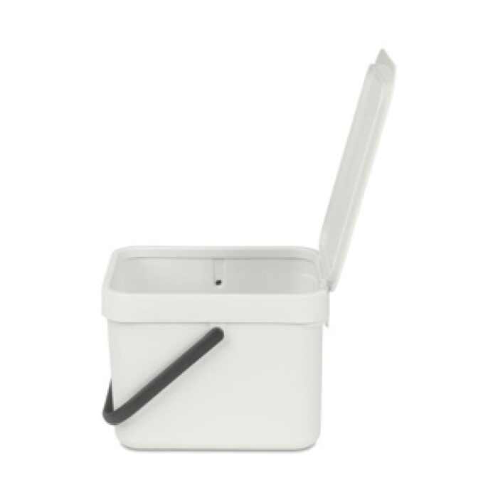 Brabantia afvalemmer Sort & Go 6L Light Grey - Afbeelding 2