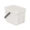 Brabantia afvalemmer Sort & Go 6L Light Grey