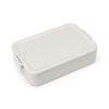 Brabantia bento lunchbox Make & Take Groot  Lichtgrijs