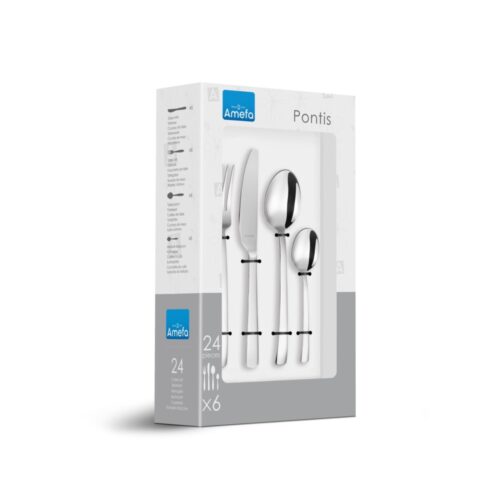 Amefa bestekset 24 delig pontis