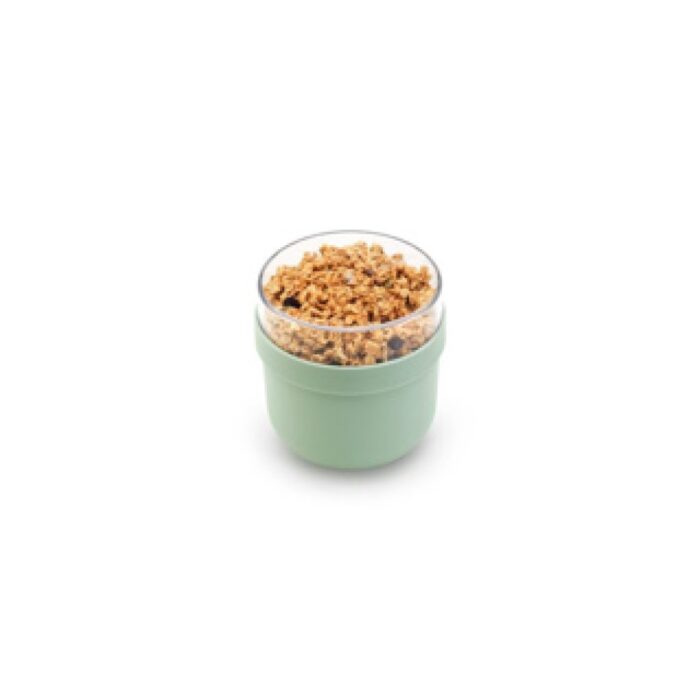 Brabantia yoghurtbeker Make & Take 0,5L  Jade Green - Afbeelding 2