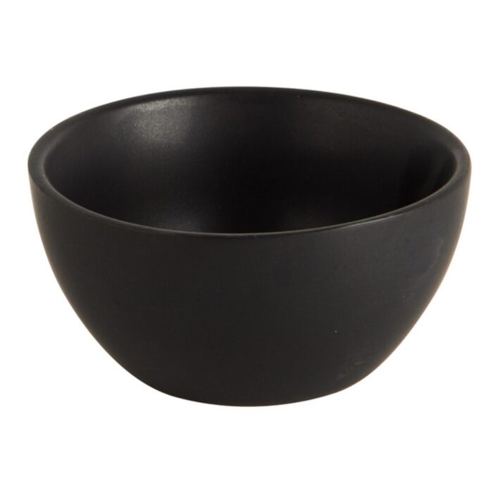 Schaaltje 9,5 x 5cm mat zwart