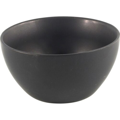 Schaaltje 14x7,5cm mat zwart