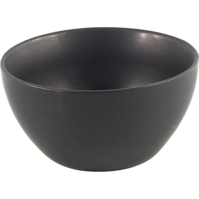 Schaaltje 14x7,5cm mat zwart