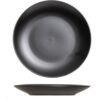 Bord 27cm mat zwart