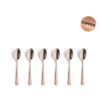 Amefa theelepels copper 6 stuks