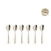 Amefa theelepels champagne 6 stuks