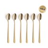 Amefa austin latte lepels goud 6 stuks