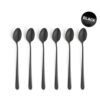 Amefa latte lepels black 6 stuks