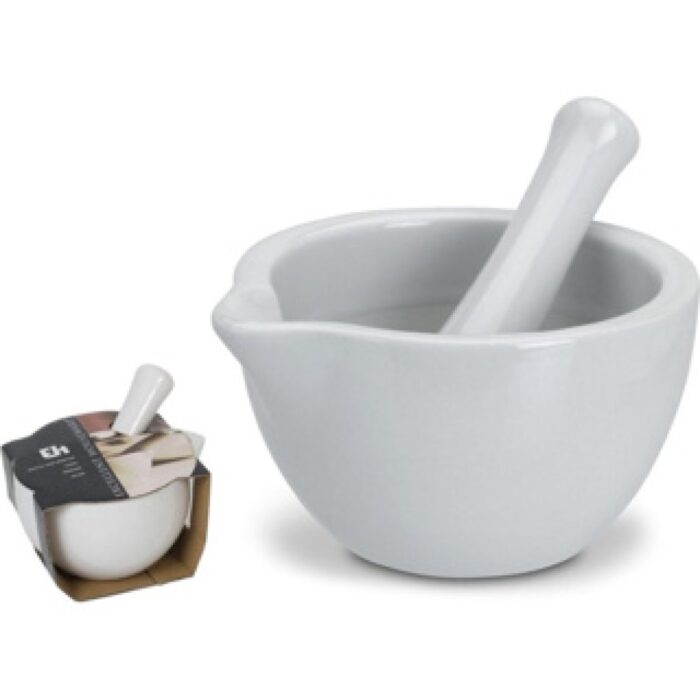 Excellent Houseware vijzel porselein wit - Afbeelding 2