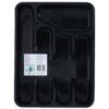 Bestekhouder 5 vaks pp (assortiment – willekeurige uitvoering)
