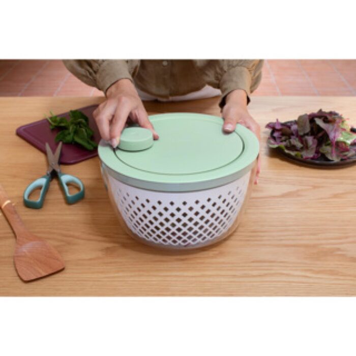 Brabantia tasty+ sla centrifuge jade green - Afbeelding 5