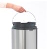 Brabantia afvalemmer Touch Bin 30L mat staal