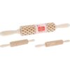 Deegroller rubber hout hart love assorti (assortiment – willekeurige uitvoering)