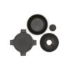 Brabantia salade lunchkom Make & Take 1,3L  Donkergrijs