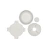 Brabantia salade lunchkom Make & Take 1,3L lichtgrijs