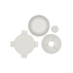 Brabantia salade lunchkom Make & Take 1,3L lichtgrijs
