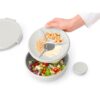 Brabantia salade lunchkom Make & Take 1,3L lichtgrijs