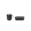 Brabantia lunchset Make & Take 2-delig Dark Grey