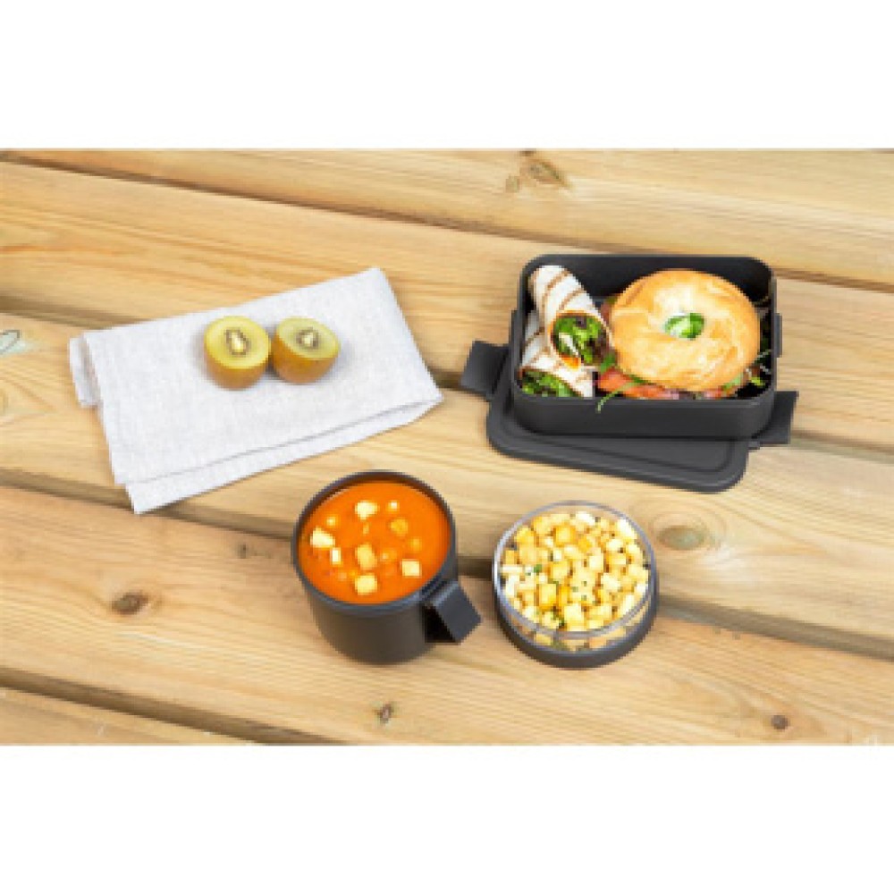 Brabantia lunchset Make & Take 2-delig Dark Grey - Afbeelding 5