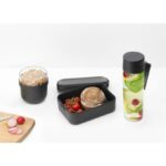 Brabantia Ontbijt en lunchset Make & Take Dark Gre Dark Grey