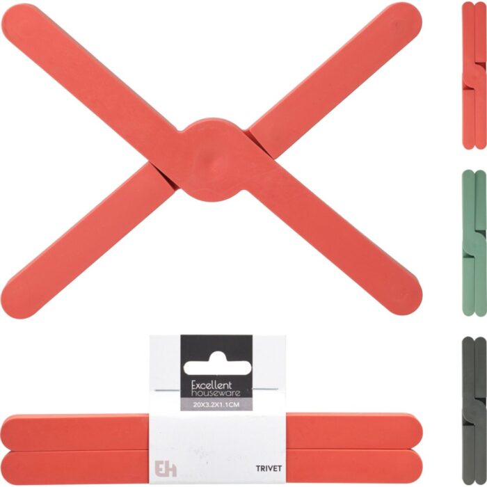 Onderzetter tpe vouwbaar 3 assorti