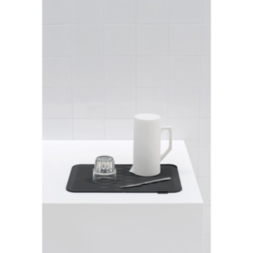 Brabantia SinkSide Silicone afdruipmat - Dark Grey - Afbeelding 3
