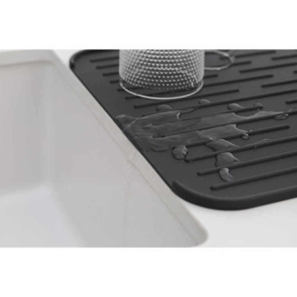 Brabantia SinkSide Silicone afdruipmat - Dark Grey - Afbeelding 4
