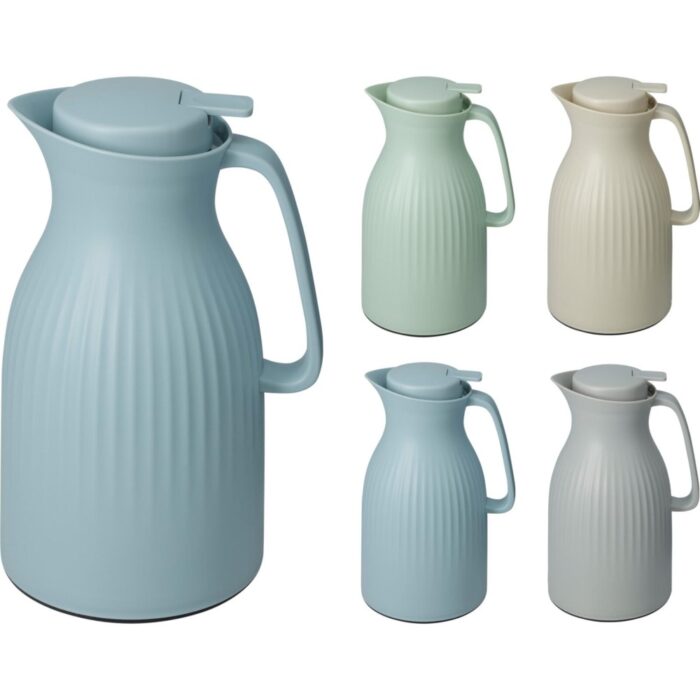 Koffiekan pp 1000ml 4 assorti kleur