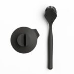 Brabantia SinkSide Afwasborstel met zuignaphouder  Dark Grey