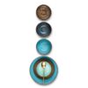 Feeling turquoise dinner bord 26,5 cm