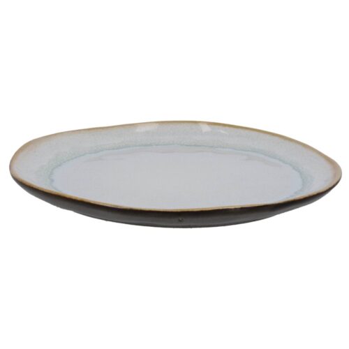 Shadow aqua dinner bord 28 cm