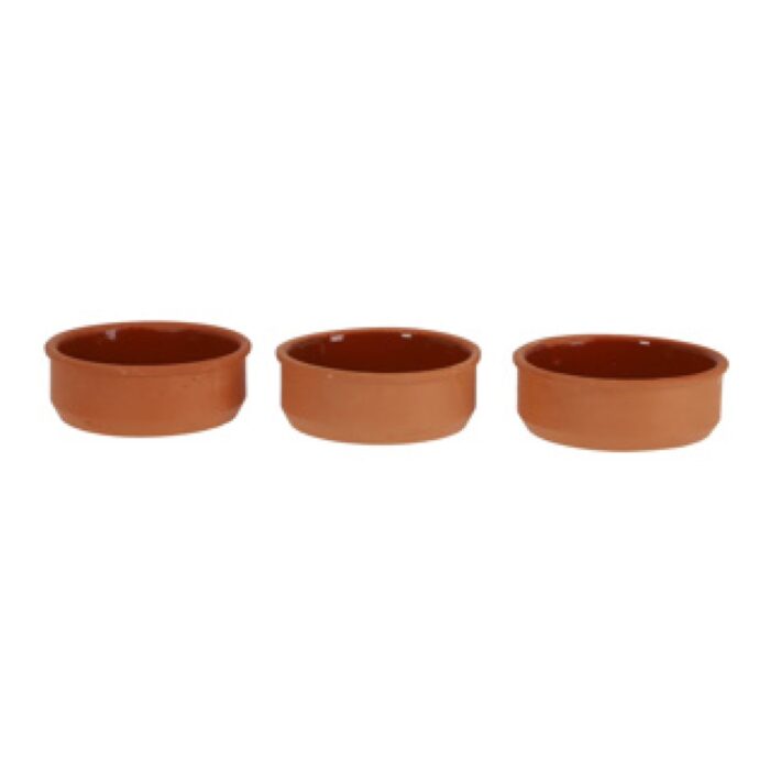 Excellent Houseware tapasschalen terracotta  3 stuks - Afbeelding 4