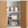 Metaltex york lava kruidenrek hoek 25x25x16 cm
