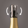 Vacu Vin champagne stopper rvs