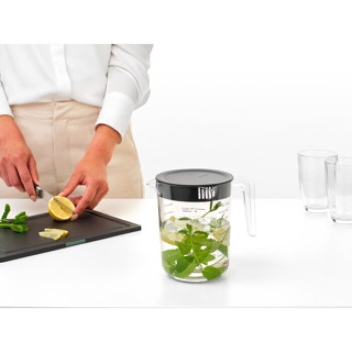 Brabantia Tasty+ maatbeker set 2 delig dark grey - Afbeelding 3