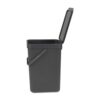 Brabantia afvalemmer Sort & Go 12L grijs