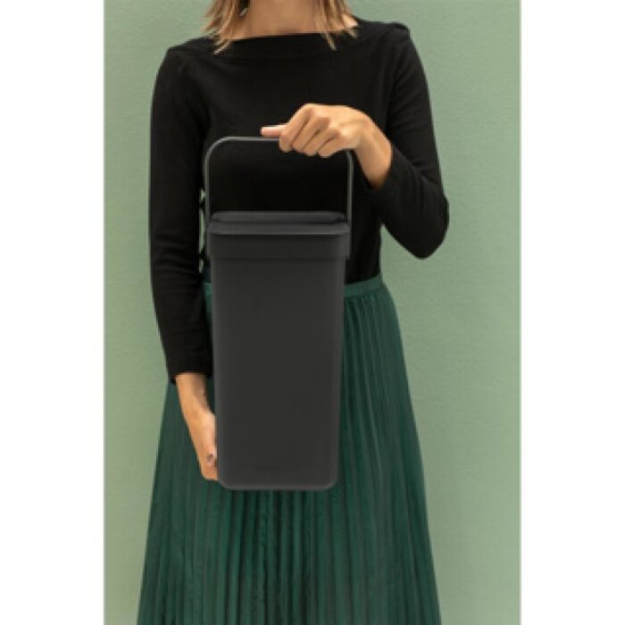 Brabantia afvalemmer Sort & Go 12L grijs - Afbeelding 5