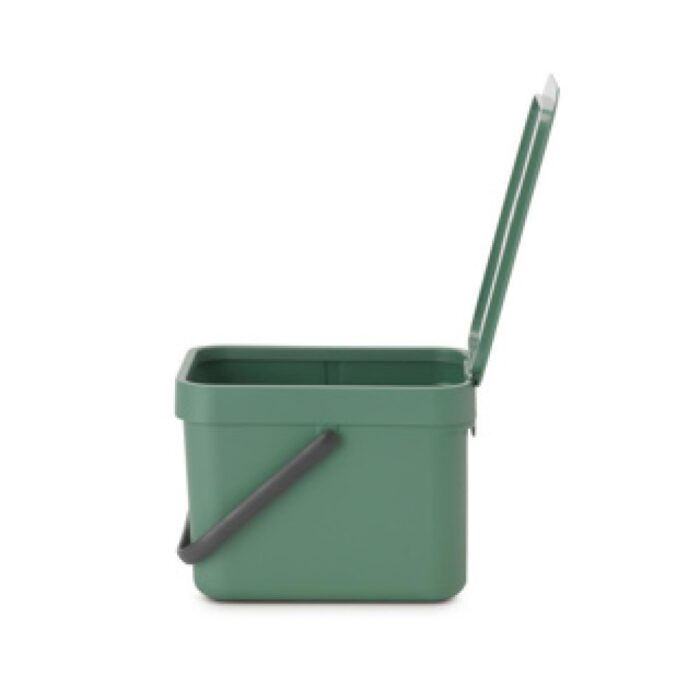 Brabantia afvalemmer Sort & Go 6L fir groen - Afbeelding 3