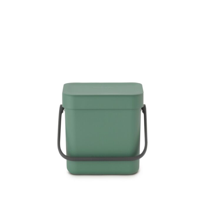Brabantia afvalbakje Sort & Go 3L fir groen