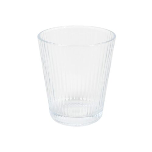 Drinkglas lines clear Ø 9x10 cm 335 ml