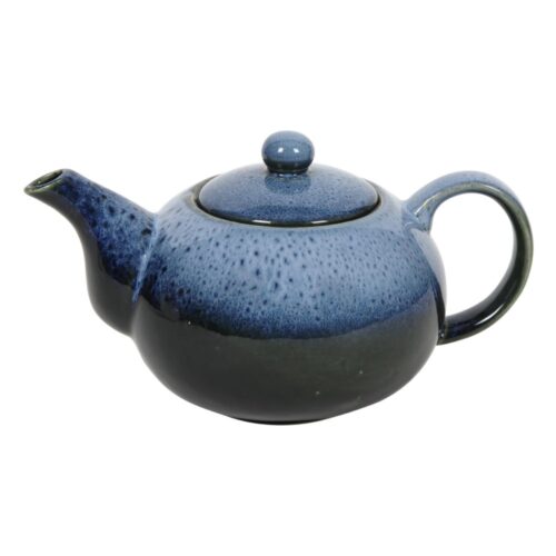 Theepot 1ltr,  23,5*15x12cm, blauw wind