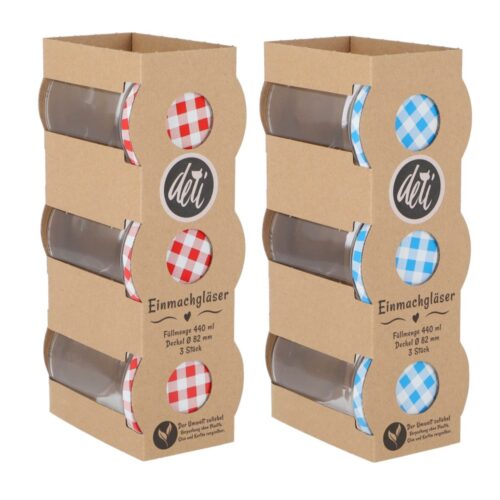 Jampot set 3 44 cl assorti