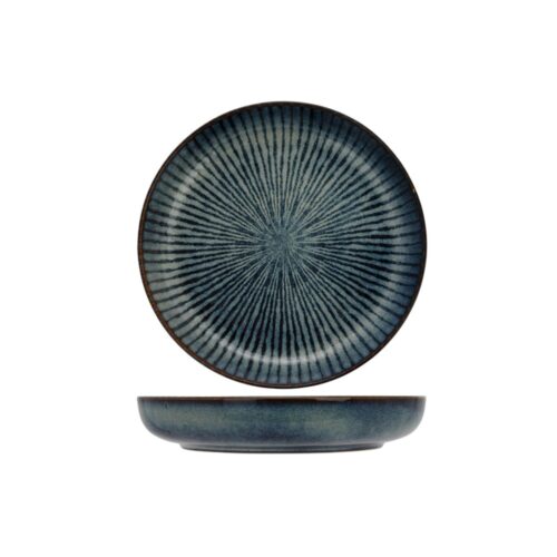 Cosy & Trendy Bord diep d24xh4,3 cm atlantis   stripe