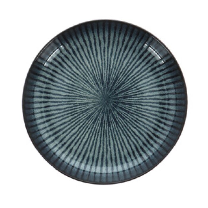 Cosy & Trendy Bord diep d24xh4,3 cm atlantis   stripe - Afbeelding 2