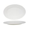Serveerbord ovaal Diamond porselein 34,5x24,2 cm