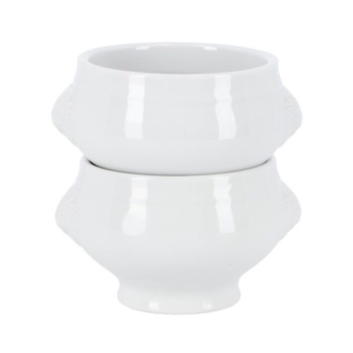 Soepkom leeuwenkop wit - Afbeelding 4