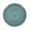 Bord plat d26 cm basalt ocean green